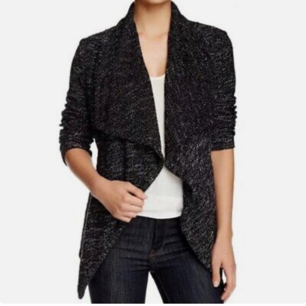 NWOT BNCI by Blanc Noir Waterfall Shawl Collar Jacket M